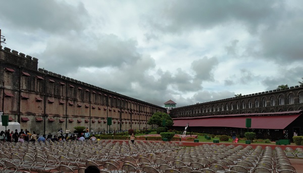 The historic Cellular Jail in Port Blair