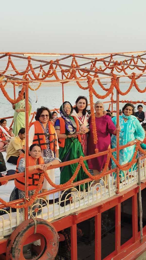 The Triveni Sangam in Prayagraj
