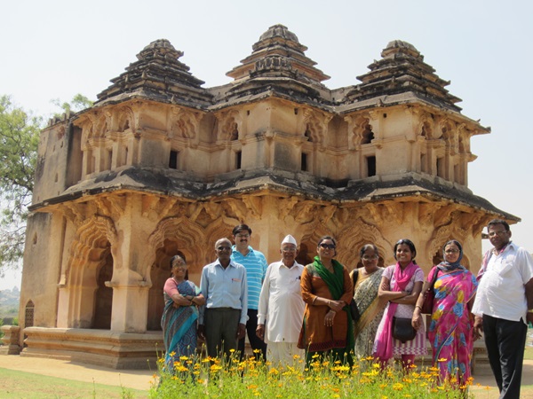 The ancient rock-cut cave temples of Badami