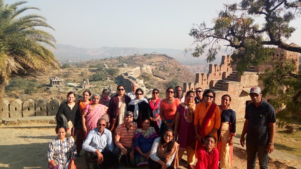 Mehrangarh Fort towering over the city of Jodhpur