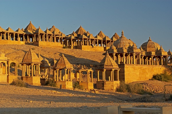 The Golden Fort of Jaisalmer at sunset