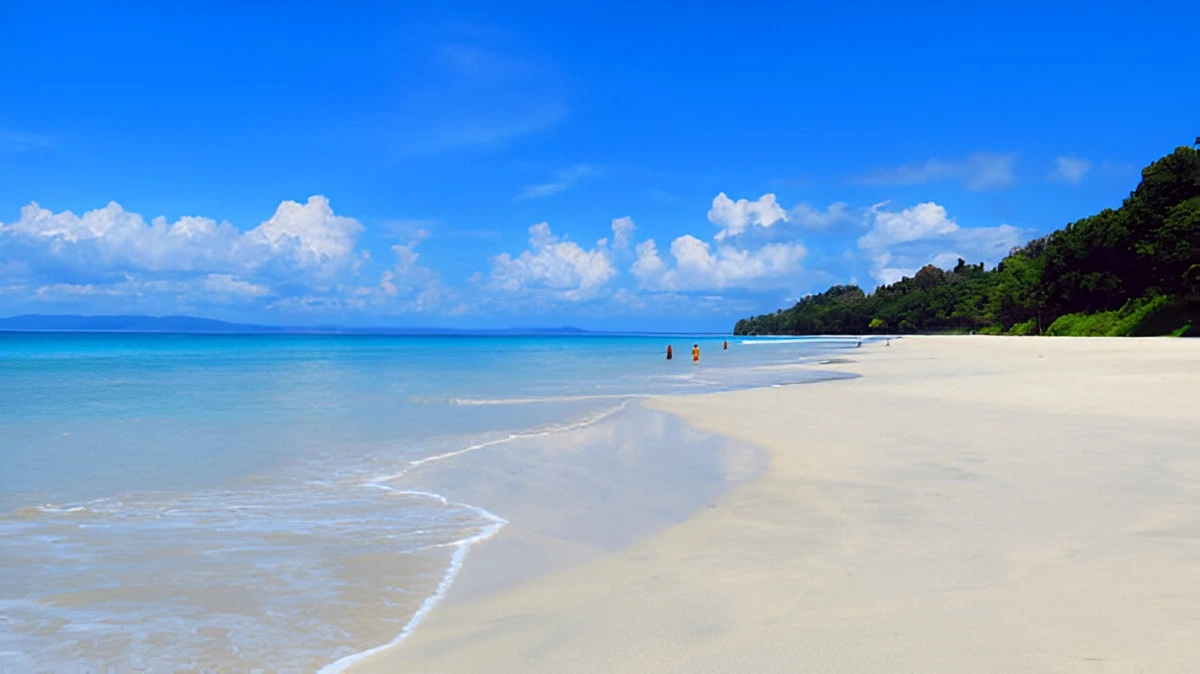 Pristine Radhanagar Beach on Havelock Island