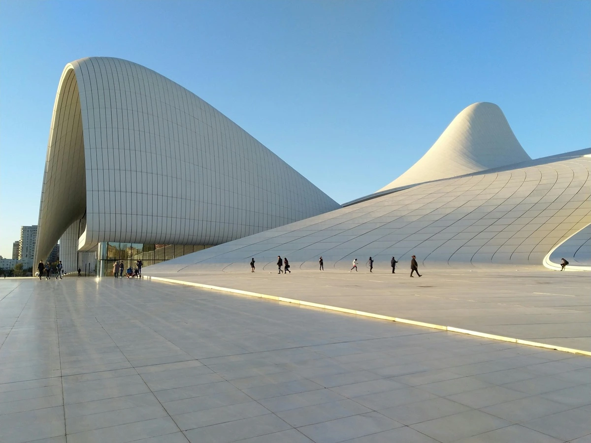 Heydar Aliyev Center, a masterpiece of modern architecture