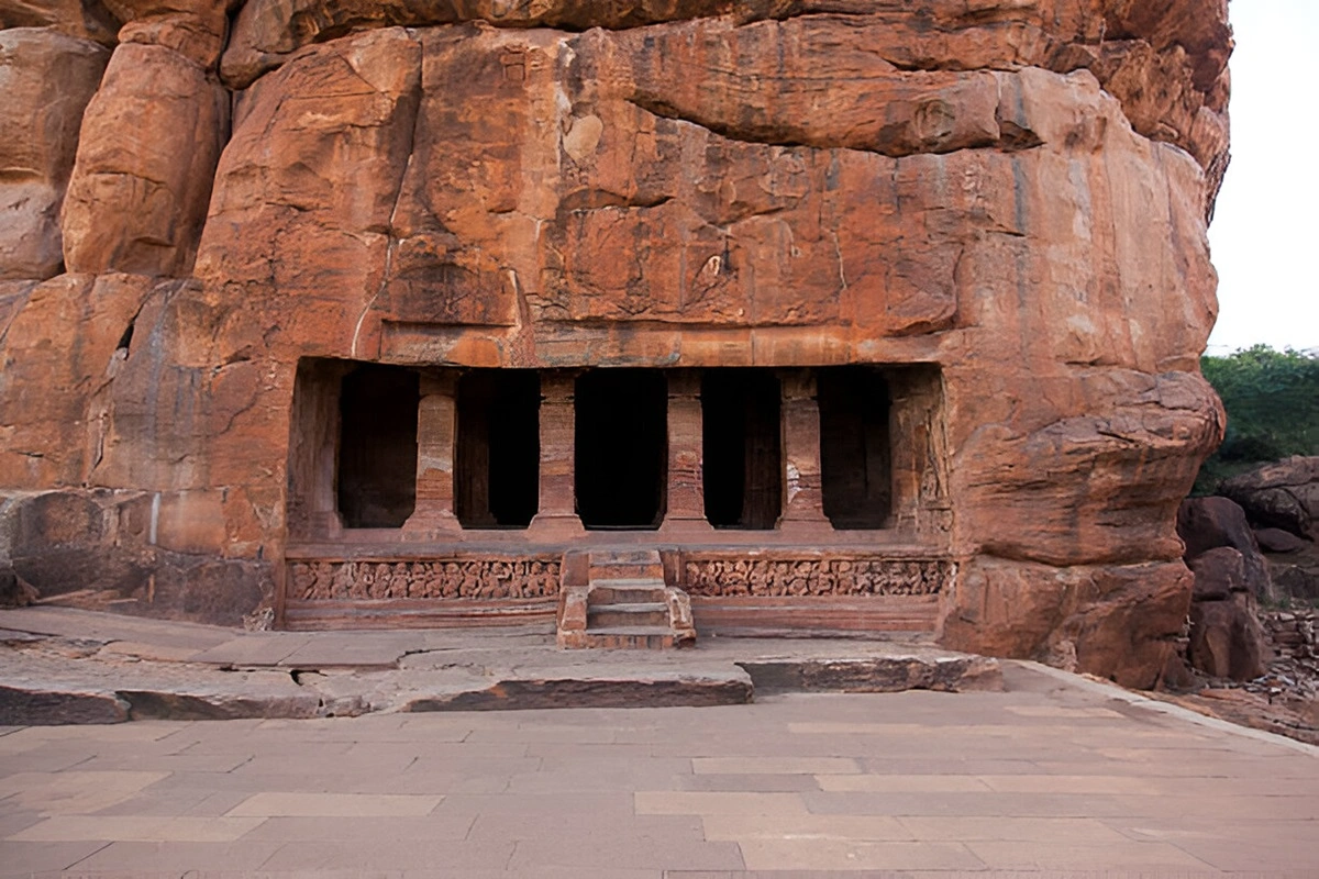 The ancient cave temples of Badami