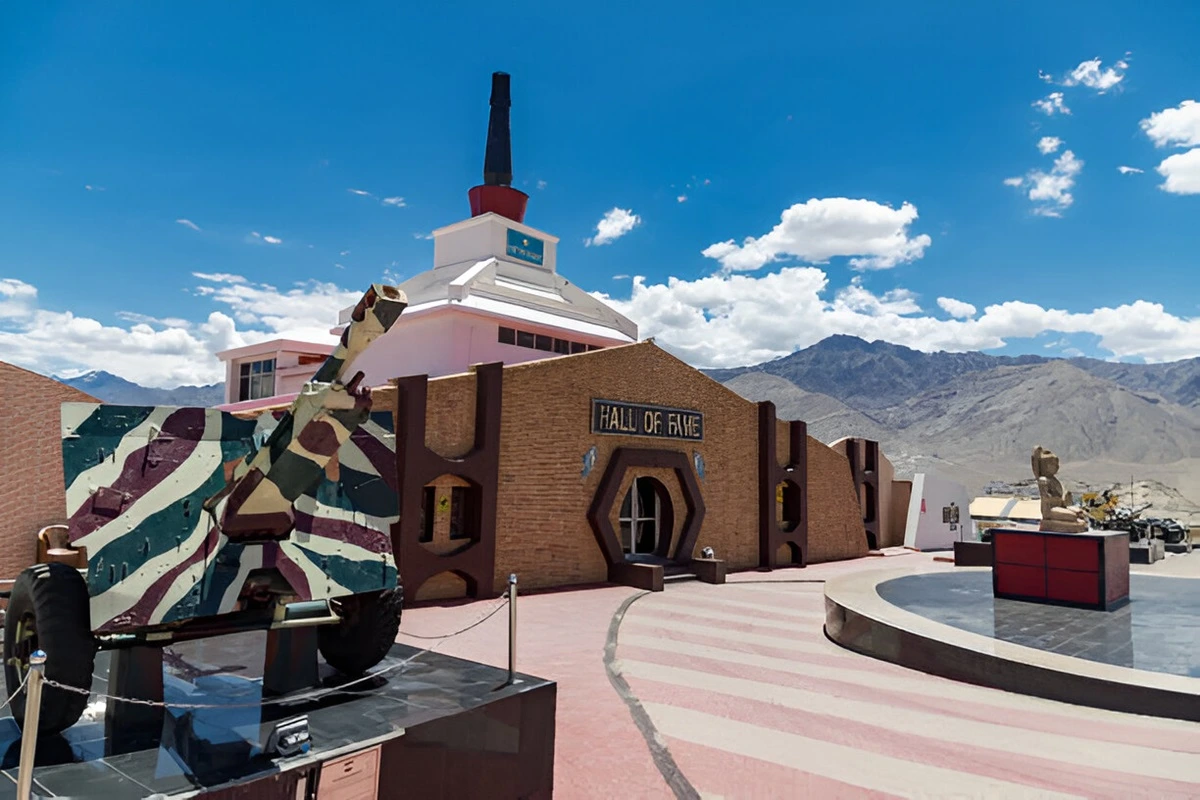 The iconic Hall of Fame museum in Leh