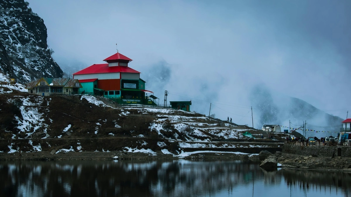 The serene Tsomgo Lake in Sikkim