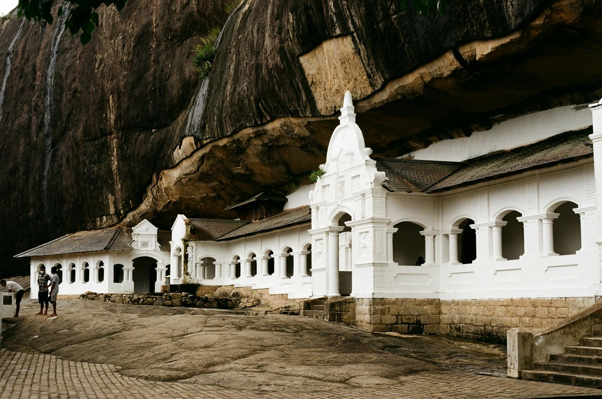 Dambulla Cave Temple in Sri Lanka