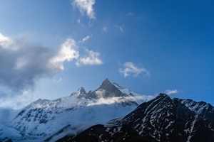 Breathtaking views of the Himalayan mountains