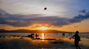 Sunset over the Andaman Sea