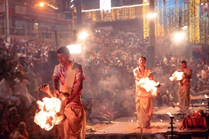 Ganga Aarti ceremony at Har Ki Pauri