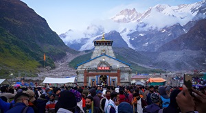 Kedarnath Temple, one of the 12 Jyotirlingas