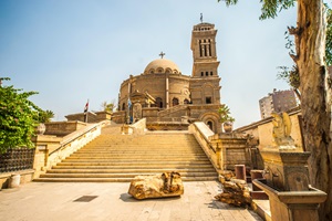 Hanging Church in Old Coptic Cairo