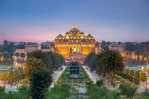Akshardham Temple in Ahmedabad