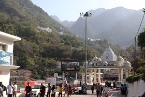 The holy shrine of Mata Vaishno Devi