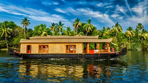 Alleppey backwaters and a houseboat