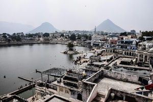 Pushkar Lake and Brahma Temple