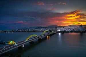 Dragon Bridge in Da Nang