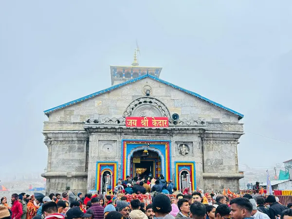 Badrinath Temple in Himalayas