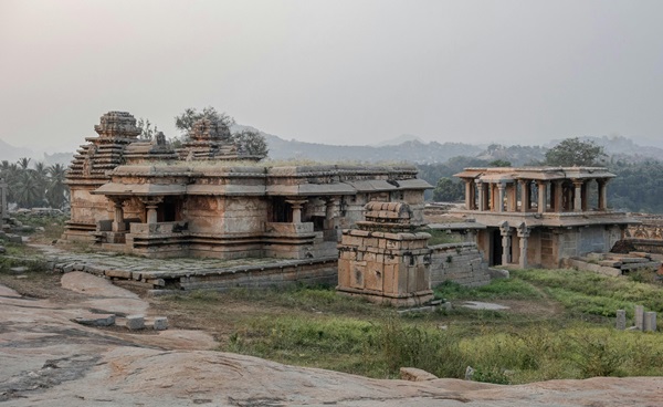 The ruins of the Vittala Temple in Hampi
